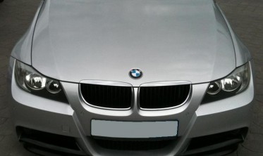 Накладки переднього бампера BMW E90 M-pakiet дорестайл фото