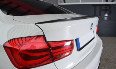 Спойлер багажника BMW F30 стиль M3 (стекловолокно) фото
