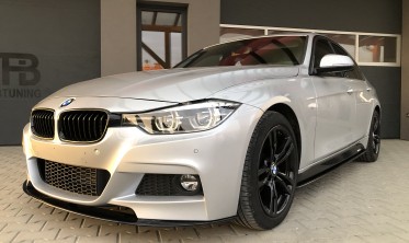 Диффузор переднего бампера (накладка) BMW F30 M-pakiet тонкий фото