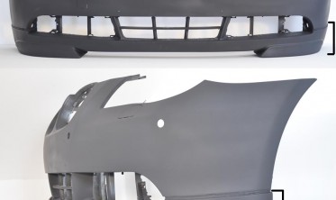 Накладка переднього бампера BMW E60/E61 дорестайл фото