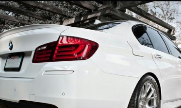 Липспойлер крышки багажника BMW F10 широкий фото