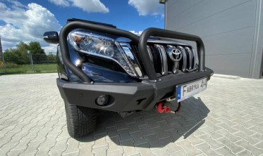 Кенгурятник для бампера Toyota Land Cruiser Prado J150 тип NEW 1 фото