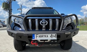 Кенгурятник для бампера Toyota Land Cruiser Prado J150 тип NEW 1 фото