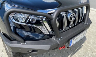 Кенгурятник для бампера Toyota Land Cruiser Prado J150 тип NEW 1 фото