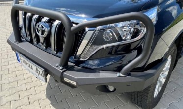 Кенгурятник для бампера Toyota Land Cruiser Prado J150 тип NEW 1 фото