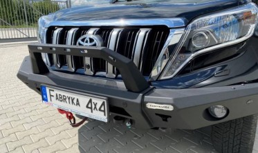 Кенгурятник для бампера Toyota Land Cruiser Prado J150 тип NEW 2 фото