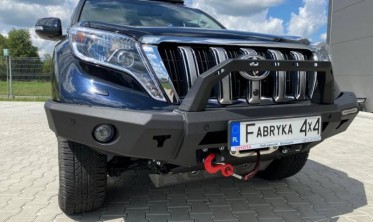 Кенгурятник для бампера Toyota Land Cruiser Prado J150 тип NEW 2 фото