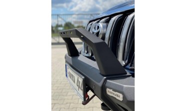 Кенгурятник для бампера Toyota Land Cruiser Prado J150 тип NEW 2 фото