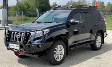 Кенгурятник для бампера Toyota Land Cruiser Prado J150 тип Classic 1 фото