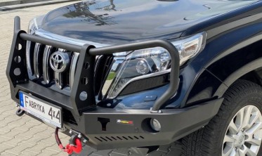 Кенгурятник для бампера Toyota Land Cruiser Prado J150 тип Classic 1 фото