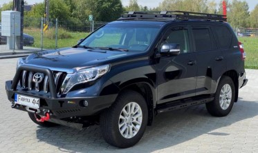 Кенгурятник для бампера Toyota Land Cruiser Prado J150 тип Classic 2 фото