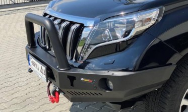 Кенгурятник для бампера Toyota Land Cruiser Prado J150 тип Classic 2 фото