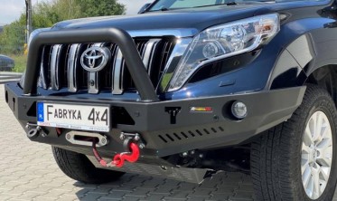 Кенгурятник для бампера Toyota Land Cruiser Prado J150 тип Classic 2 фото
