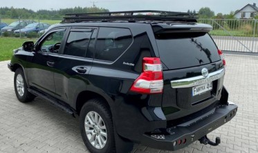 Силовой задний бампер Toyota Land Cruiser J150 тип 1 фото