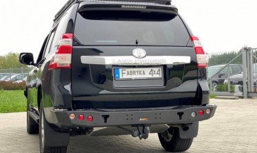 Силовой задний бампер Toyota Land Cruiser J150 тип 1 фото