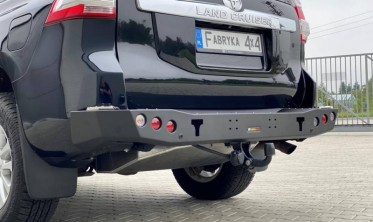 Силовой задний бампер Toyota Land Cruiser J150 тип 1 фото