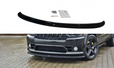 Диффузор переднего бампера Jeep Grand Cherokee WK STR8 gloss black фото