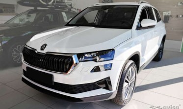 Защитная накладка на задний бампер Skoda Karoq фото