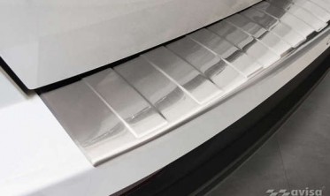 Защитная накладка на задний бампер Skoda Karoq фото