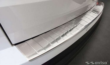 Защитная накладка на задний бампер Skoda Karoq фото