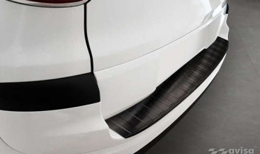 Защитная накладка на бортик заднего бампера Fiat 500L фото