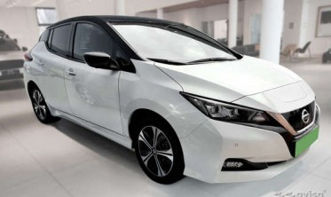 Захисні накладки на пороги з емблемою E-Power для Nissan Leaf 2 фото