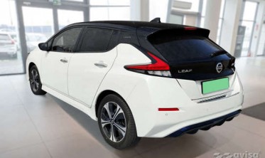 Захисні накладки на пороги з емблемою E-Power для Nissan Leaf 2 фото