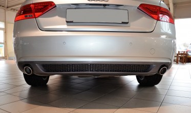 Диффузор заднего бампера Audi A5 Coupe/Cabrio рестайлинг фото