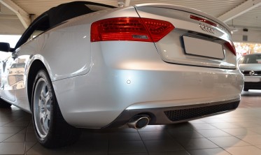 Диффузор заднего бампера Audi A5 Coupe/Cabrio рестайлинг фото
