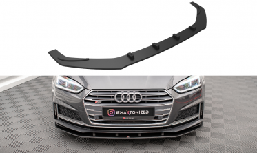 Тюнінговий дифузор на передній бампер Street Pro Audi A5 S-Line/S5 Coupe/Sportback F5 фото