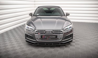 Тюнинговый диффузор на передний бампер Street Pro Audi A5 S-Line / S5 Coupe / Sportback F5 фото