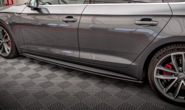 Тюнінг накладки на пороги Street Pro Audi A5 S-Line / S5 Sportback F5 фото