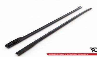 Боковые диффузоры на пороги для BMW X3 G01 M40d / M40i / M-Pack фото