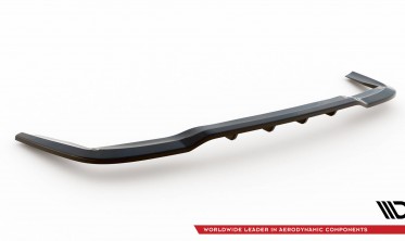 Тюнінгова накладка на задній бампер для Mercedes B W246 2014-2018 фото