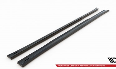 Боковые диффузоры порогов BMW X3 G01 M40d / M40i / M-Pack вер. 1 фото