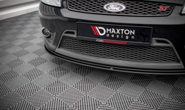 Тюнинговый диффузор на передний бампер Street Pro Ford Fiesta ST Mk6 фото