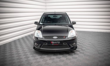 Диффузор + накладки на передний бампер Street Pro Ford Fiesta Mk6 версия ST фото