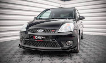 Диффузор + накладки на передний бампер Street Pro Ford Fiesta Mk6 версия ST фото