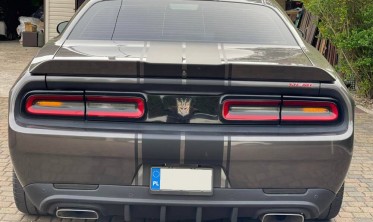Дифузор заднього бампера Dodge Challenger IKON Style фото
