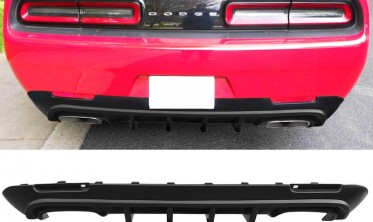 Дифузор заднього бампера Dodge Challenger IKON Style фото