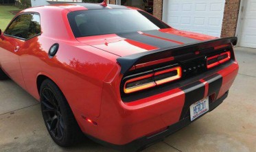 Спойлер багажника Dodge Challenger стиль Hellcat Redeye фото