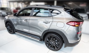 пороги (підніжки бічні) Hyundai Tucson 2015-2020 фото