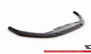 Тюнинговая накладка на передний бампер Toyota Yaris Mk4 вер. 2 фото