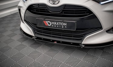 Тюнинговая накладка на передний бампер Toyota Yaris Mk4 вер. 2 фото