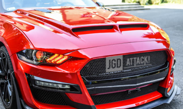 Тюнинговый бампер передний Ford Mustang IKON GT500 Style фото