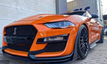 Тюнінговий бампер передній Ford Mustang IKON GT500 Style фото