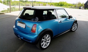 Спойлер заднего стекла Mini R50/R53 S-look фото