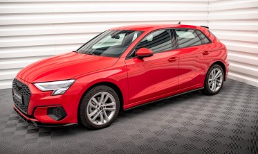 Тюнінгові накладки на пороги Audi A3 8Y фото