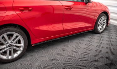 Тюнінгові накладки на пороги Audi A3 8Y фото
