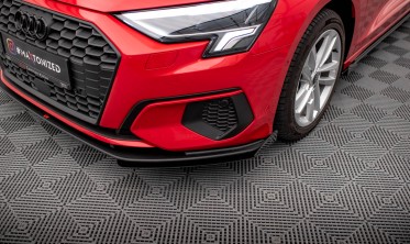 Дифузор + накладки на передній бампер Street Pro Audi A3 8Y фото